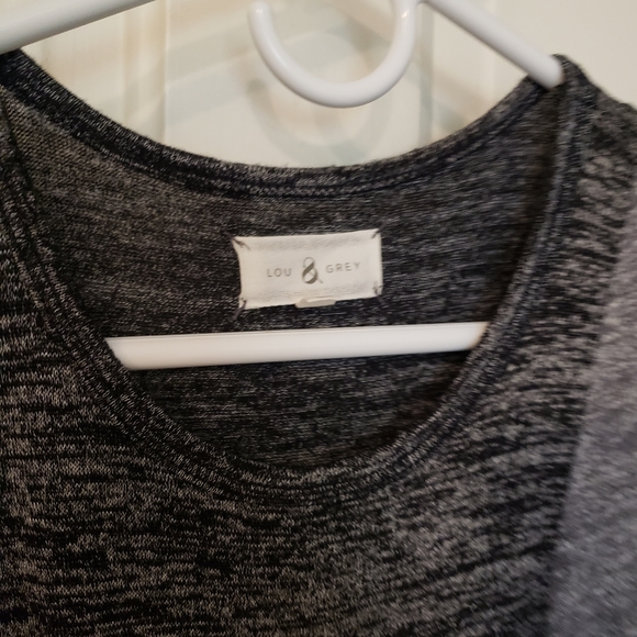 Lou & grey 2 tone heather drawstring dress - Picture 5 of 7